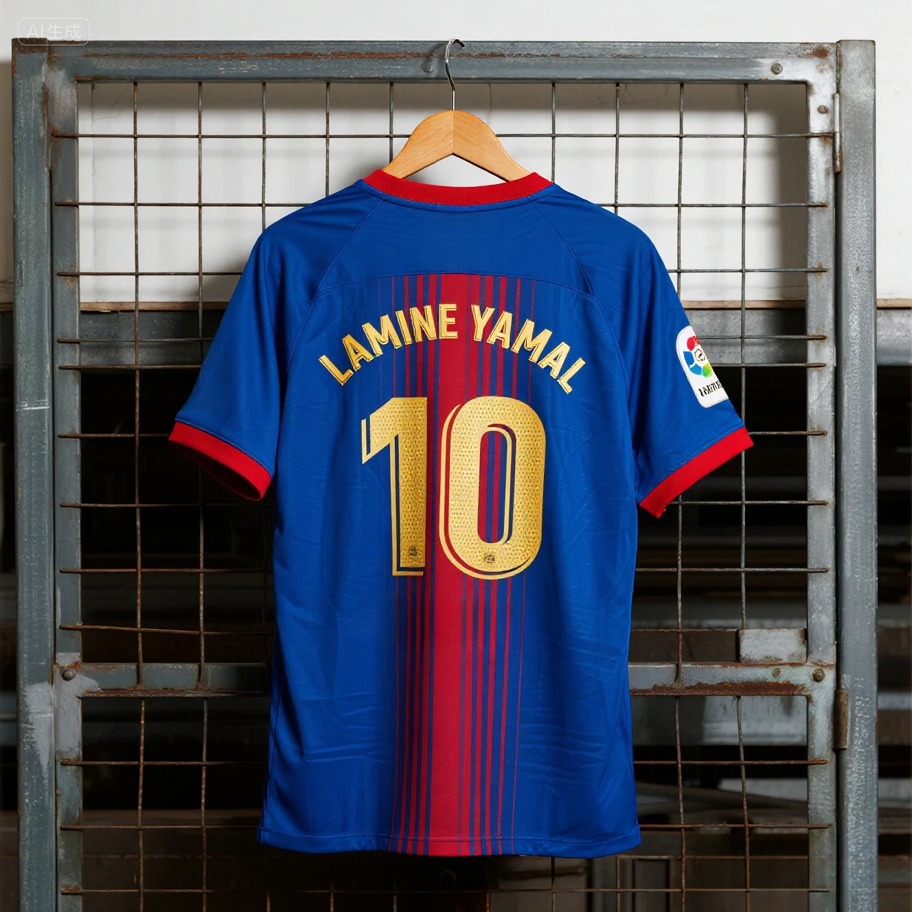Lamine Yamal Soccer Jersey #10 for summer