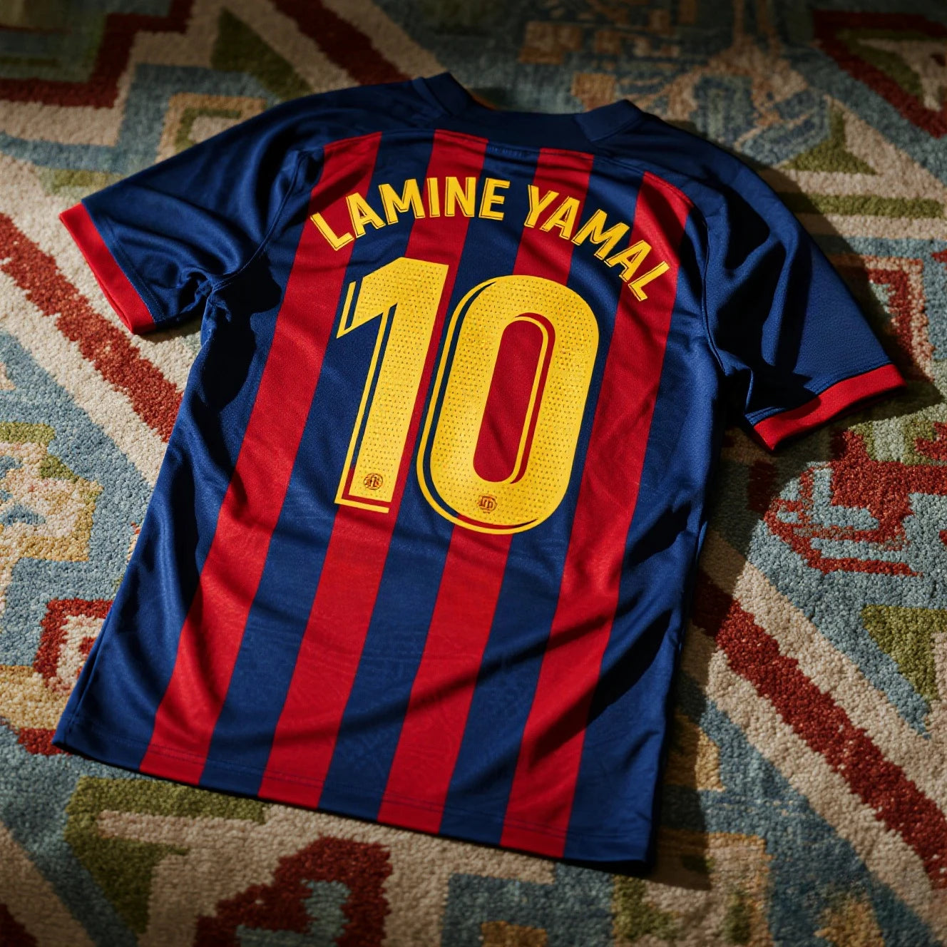 Lamine Yamal Soccer Jersey #10 for summer