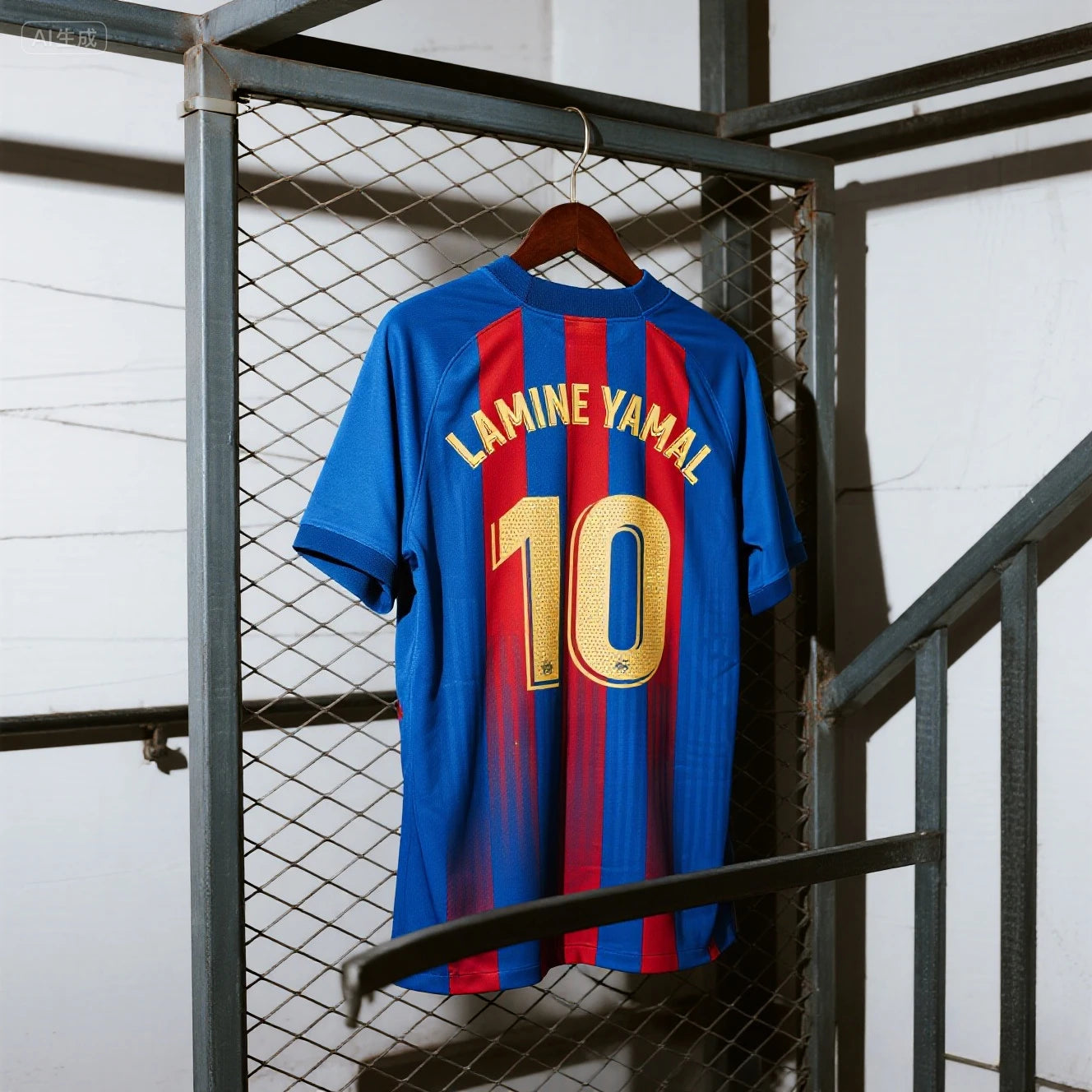 Lamine Yamal Soccer Jersey #10 for summer