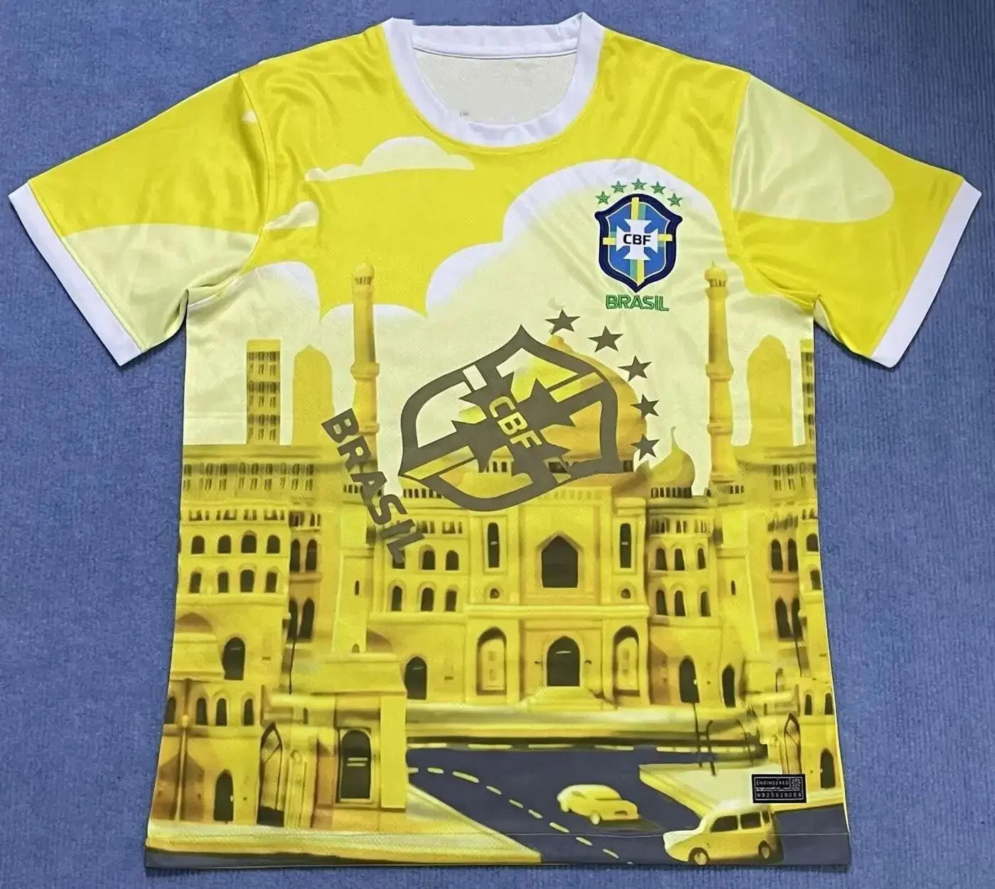 2025 Summer New men's T-shirt,Brazilian football shirt