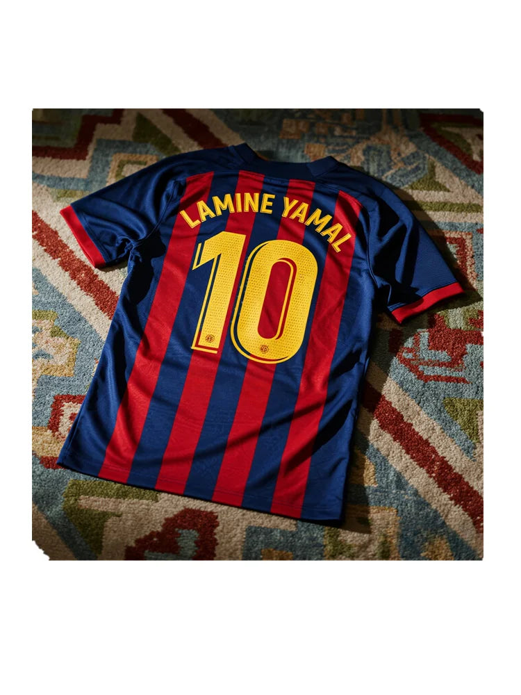 Lamine Yamal Soccer Jersey #10 for summer